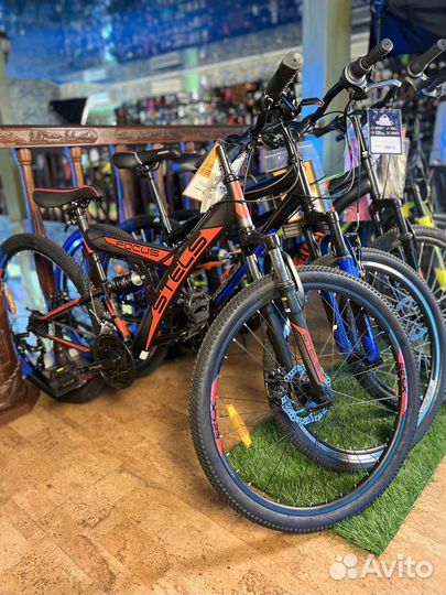 Велосипеды двухподвесы