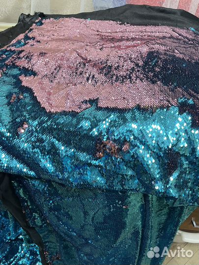 Ткань с пайетками