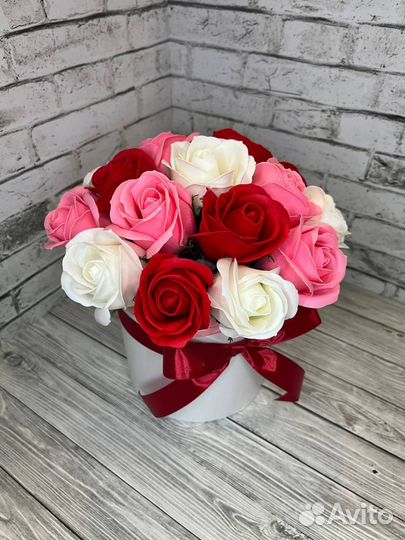 Мыльные розы букеты