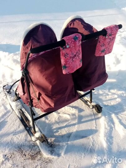 Санки для двойни