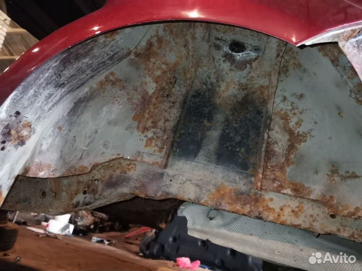 Крыло заднее левое Ford Focus II рестайлинг (2007—