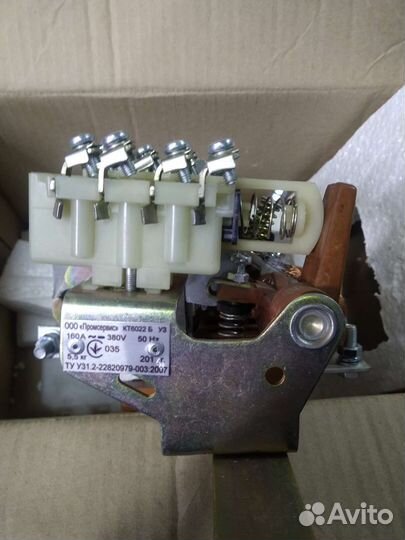 Контактор кт-6013Б-уз-100А-380В