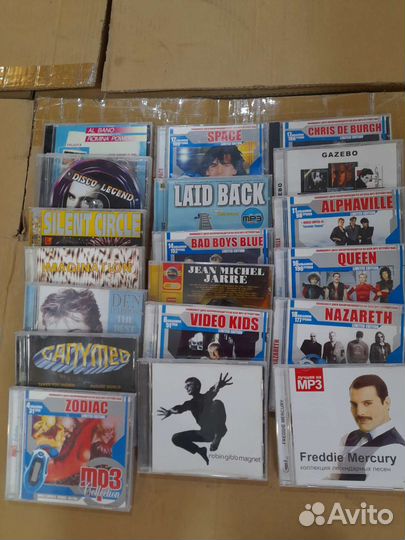 Диски CD, MP3