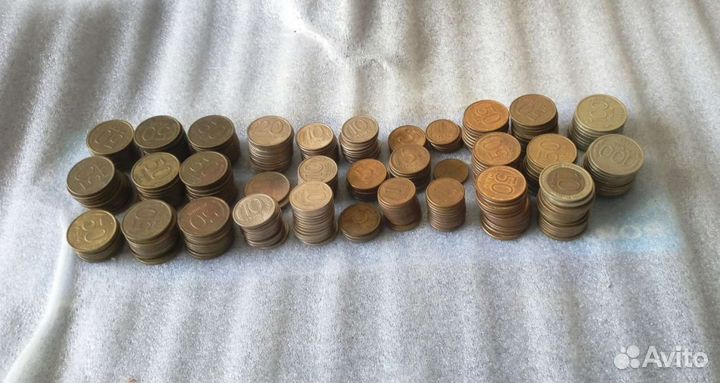 Монеты 1991, 1992, 1993г