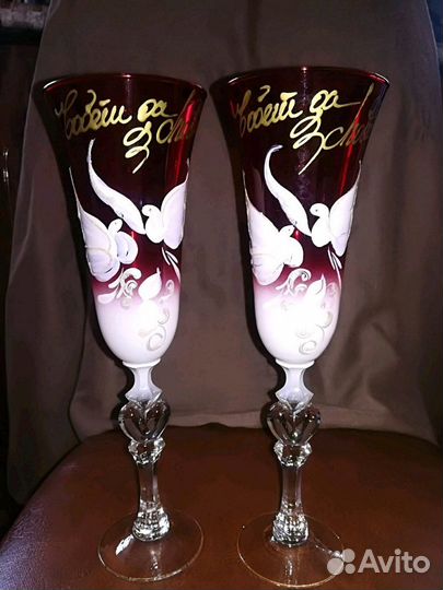 Свадебные бокалы