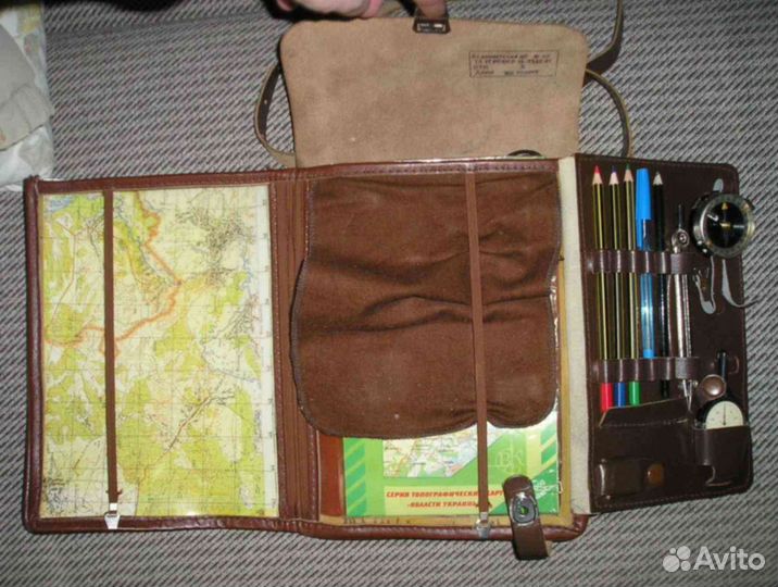 Планшет офицерский кожаный СССР