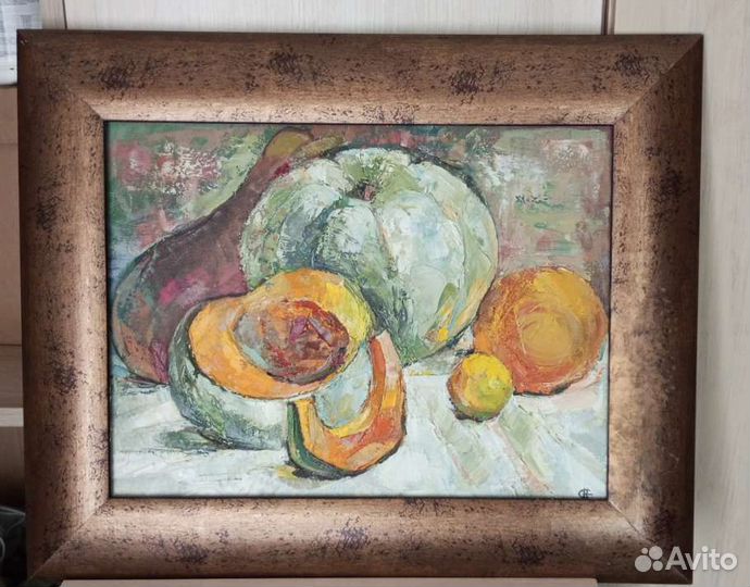 Картина маслом на холсте натюрморт