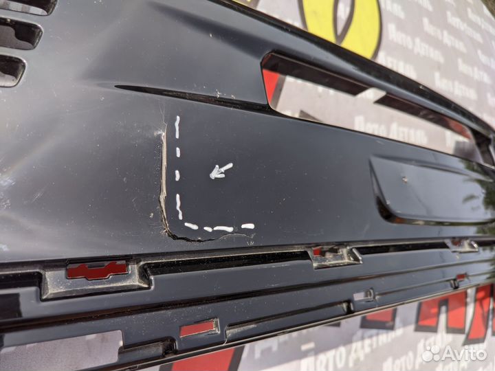 Накладка перед бампера Mitsubishi Outlander 3 2019