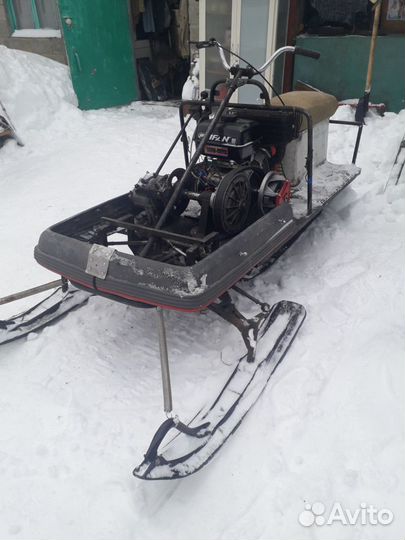 Продам самодельный снегоход