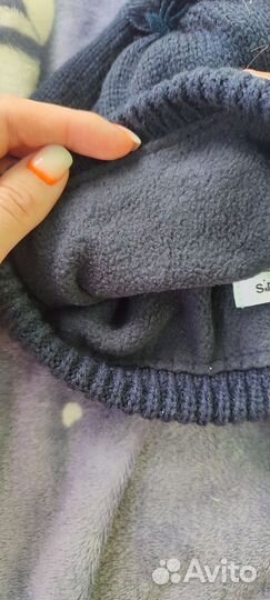 Комплект шапка и снуд для мальчика