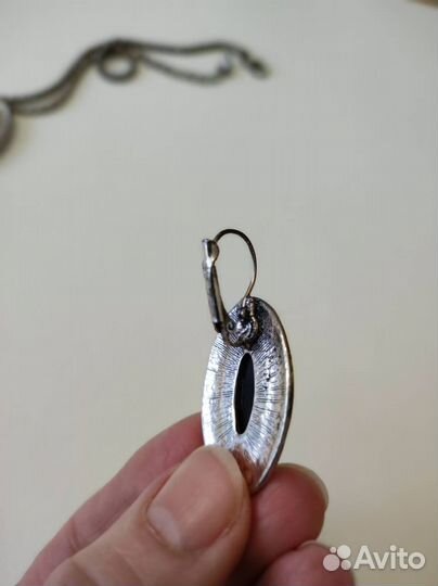 Комплект украшений с перламутром Гелиотис