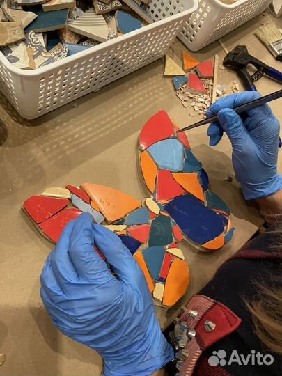 Мастер-класс по мозаике Тренкадис