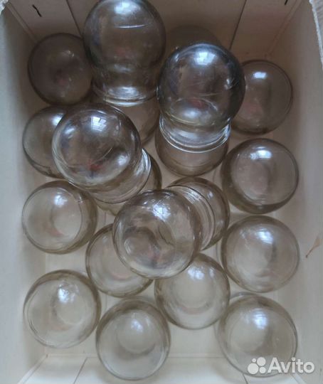 Медицинские вакуумные банки 20шт