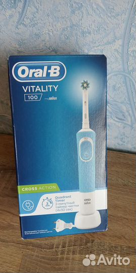 Электрическая зубная щетка braun oral-b оригинал