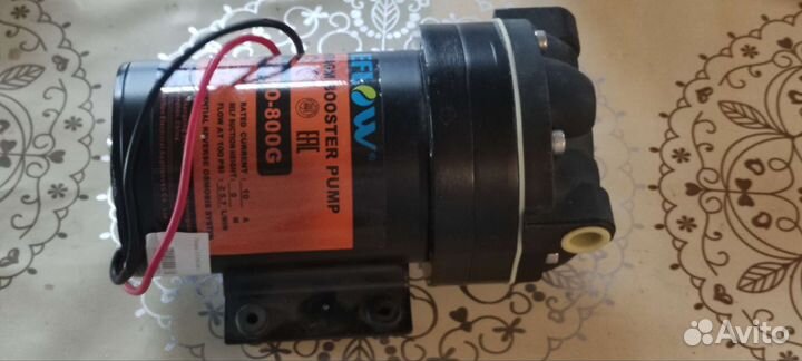 Ef-dro 800G помпа насос повышающий обратный осмос