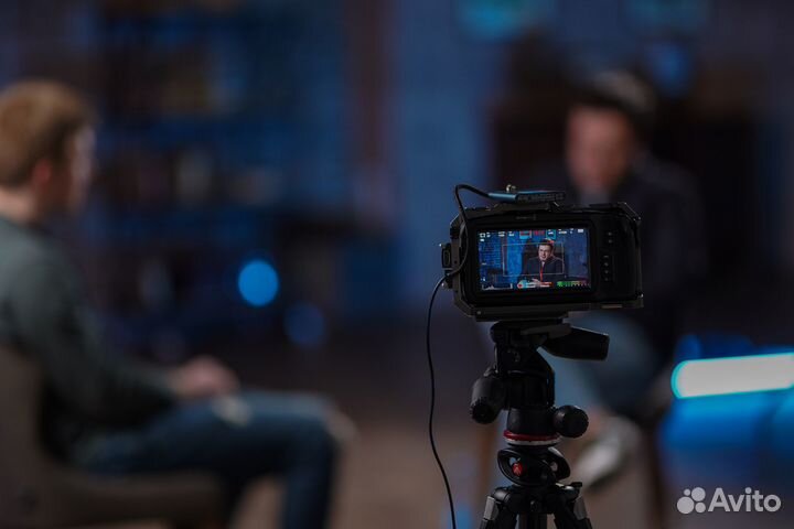 Видеосъемка лекций, интервью, 