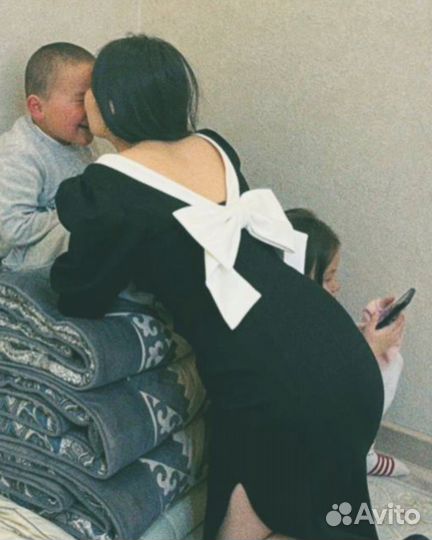 Платья с бантиком