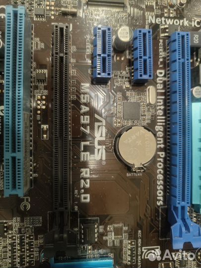 Материнская плата с процессором и памятью amd fx