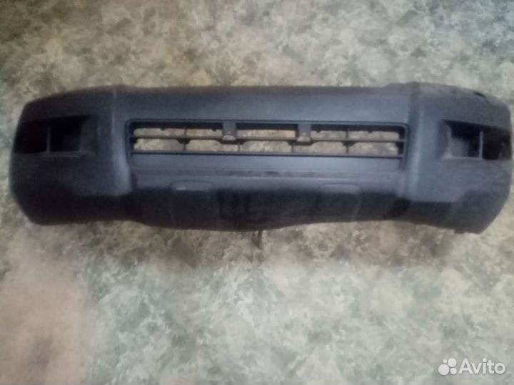 Передний бампер тойота ленд крюизер прадо