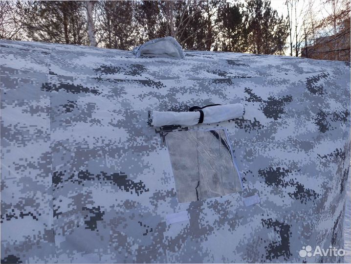 Палатка зимняя куб