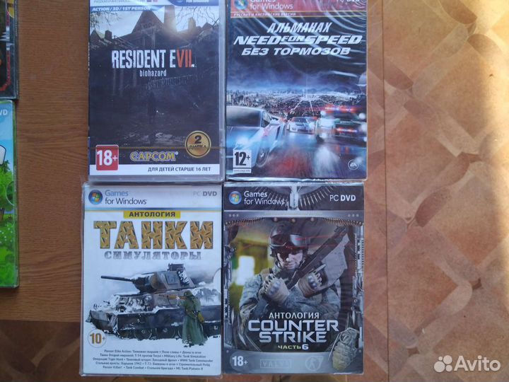 Dvd диски игры