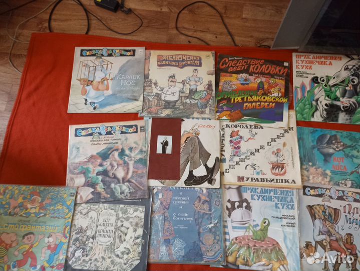 Виниловые пластинки СССР детские сказки, оперы