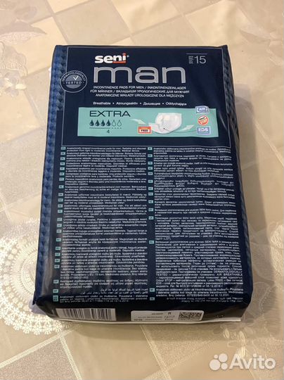 Seni man extra 4 капли