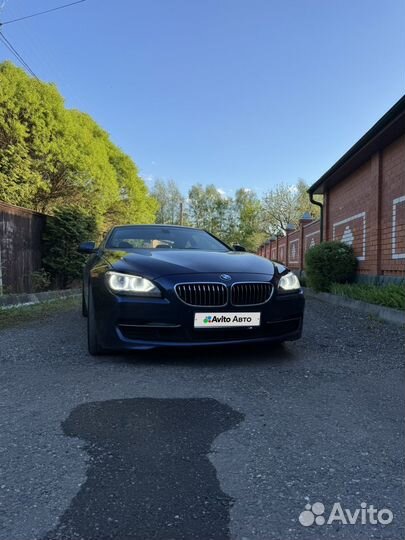 BMW 6 серия 3.0 AT, 2013, 138 000 км