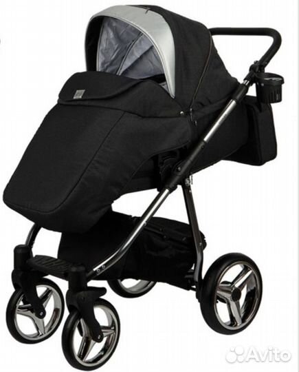 Коляска 2 в 1 adamex reggio(эко кожа)
