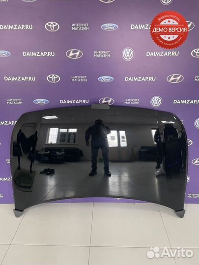 Капот Hyundai Solaris 2 (2017-2020) черный