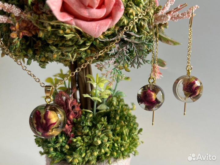 Серьги ручная работа