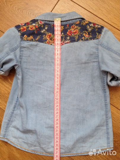Рубашка джинсовая детская Zara baby
