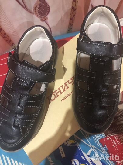 Летние сандали на мальчика р.33