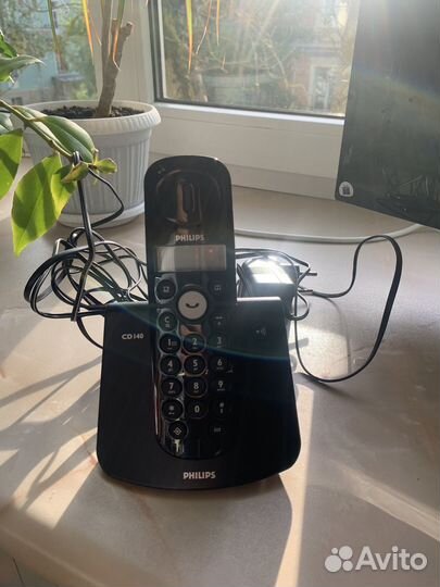 Беспроводной телефон philips CDI40