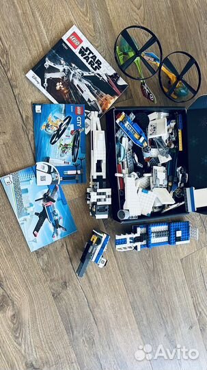 Lego star wars истребитель, city