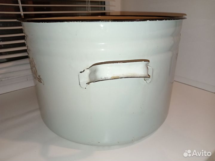Бак эмалированный б/у