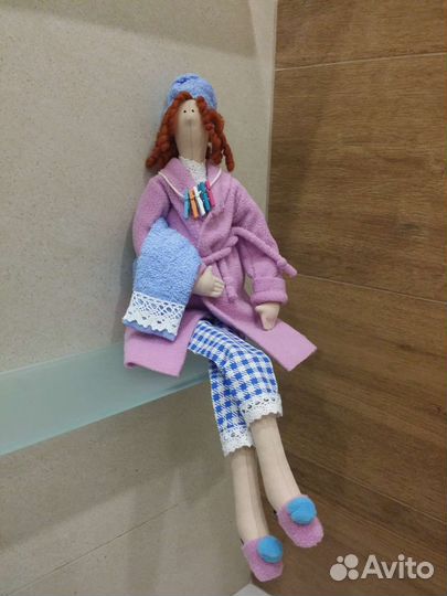 Интерьерная кукла тильда