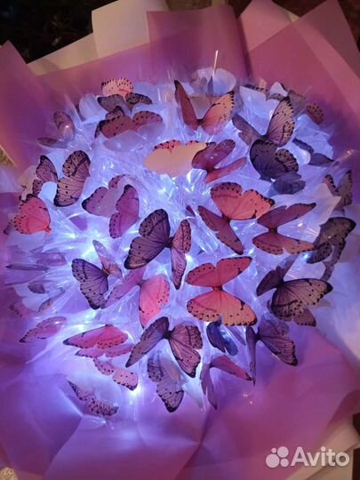 Букеты из бабочек