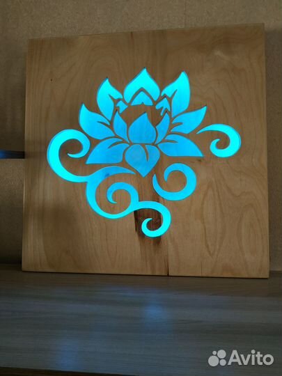 Светильник - Ночник (цветок лотоса)