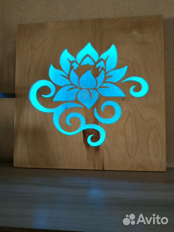 Светильник - Ночник (цветок лотоса)