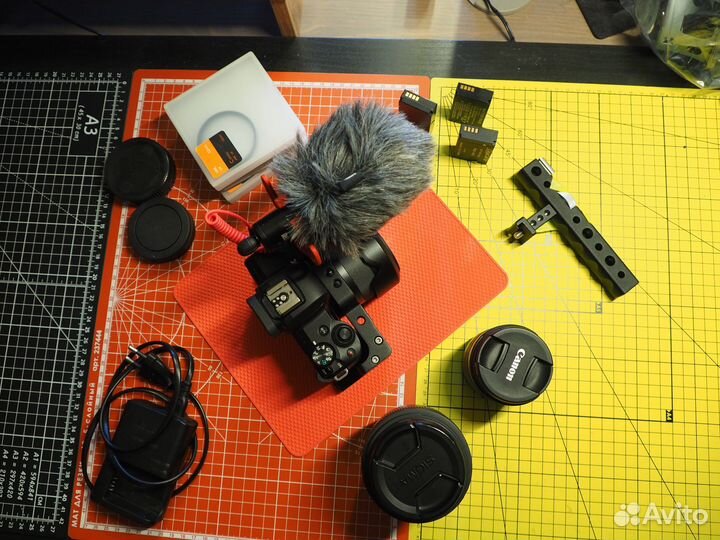 Canon eos m50 mark ii efm 11-22 efm 18-55 sigma 30