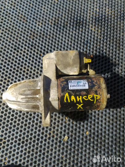 Стартер mitsubishi lancer X 4a91