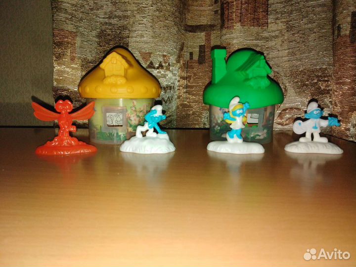 Домики смурфиков Макдоналдс