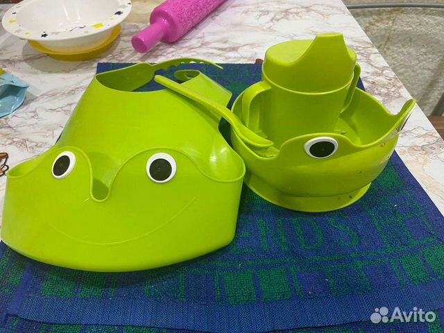 Набор детской посуды IKEA