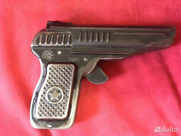 Детский металлический пистолет СССР