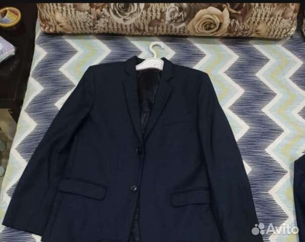 Пиджак школьный для мальчика 152
