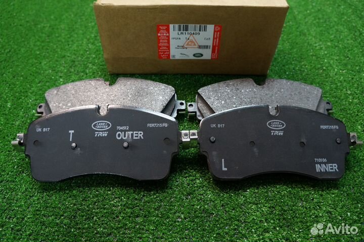 Колодки передние L405/L494/L462/L663 - LR110409