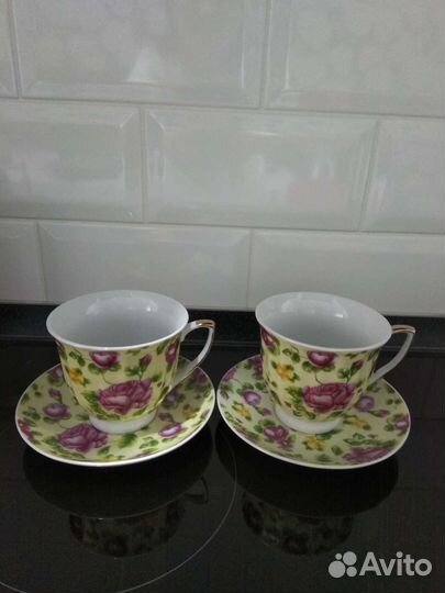 Чашка с блюдцем