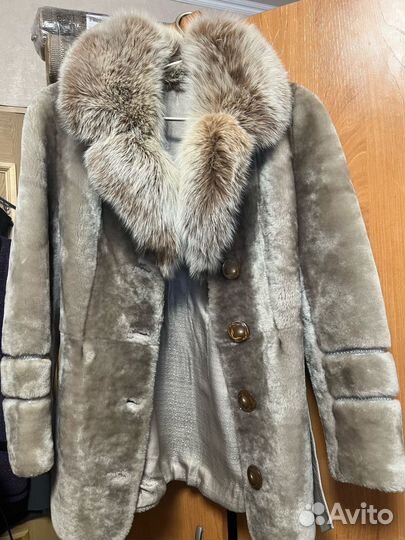 Шуба мутоновая 42