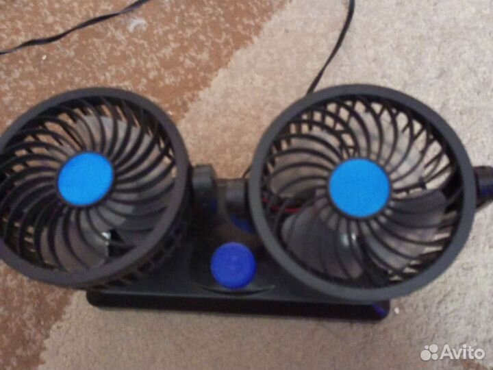 Двойной автомобильный вентилятор